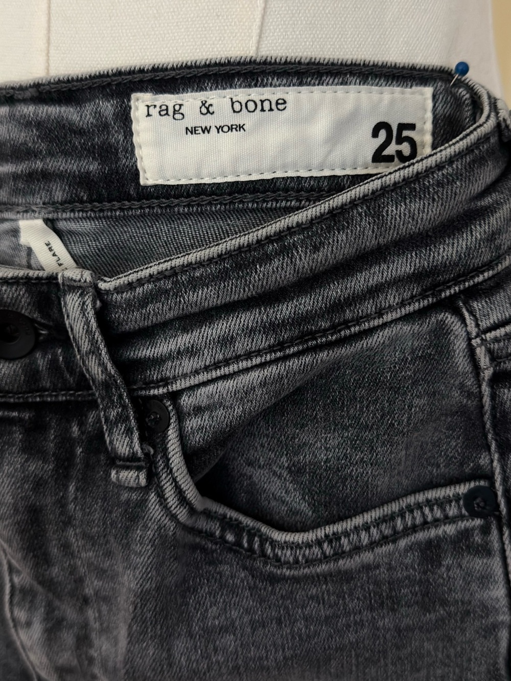 rag & bone, sz 25, Casey High rise Jeans - Picture 4 of 7